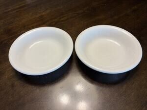 Fiestaware Fruit Bowls 5 1/4 inch White Fiesta HLC Lead Free Snack Dish White